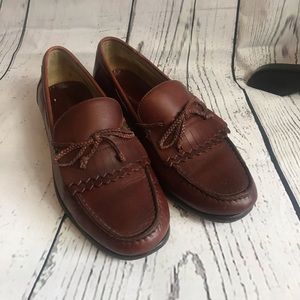 Johnston & Murphy Leather Loafer Dress Shoe, 9.5M